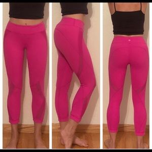 Hot Pink Lululemon Leggings